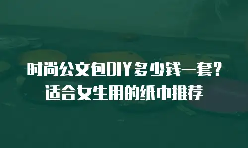 时尚公文包DIY多少钱一套？适合女生用的纸巾推荐
