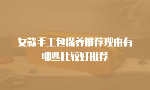女款手工包保养推荐理由有哪些比较好推荐