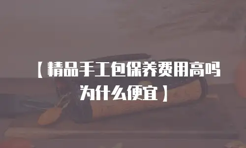 【精品手工包保养费用高吗为什么便宜】