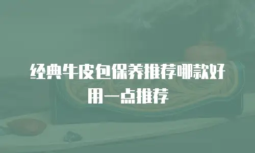 经典牛皮包保养推荐哪款好用一点推荐