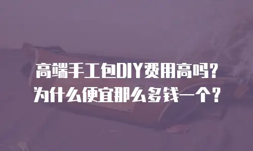 高端手工包DIY费用高吗？为什么便宜那么多钱一个？