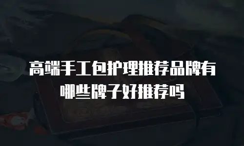 高端手工包护理推荐品牌有哪些牌子好推荐吗