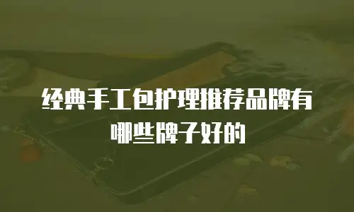 经典手工包护理推荐品牌有哪些牌子好的