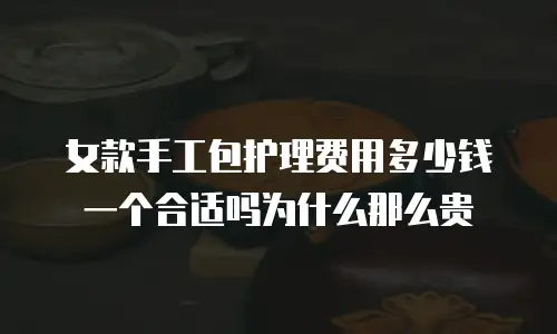 女款手工包护理费用多少钱一个合适吗为什么那么贵