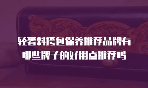 轻奢斜挎包保养推荐品牌有哪些牌子的好用点推荐吗