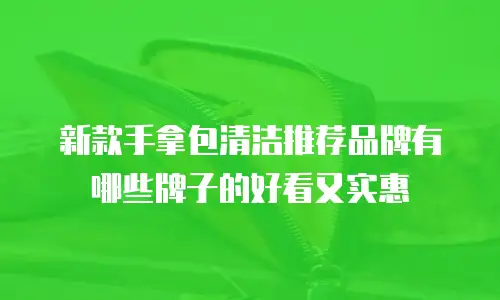 新款手拿包清洁推荐品牌有哪些牌子的好看又实惠