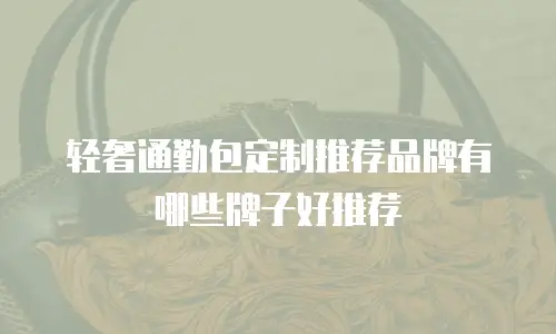 轻奢通勤包定制推荐品牌有哪些牌子好推荐