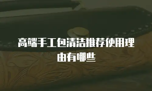 高端手工包清洁推荐使用理由有哪些