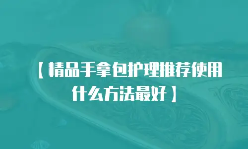 【精品手拿包护理推荐使用什么方法最好】