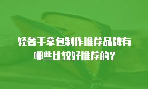 轻奢手拿包制作推荐品牌有哪些比较好推荐的？