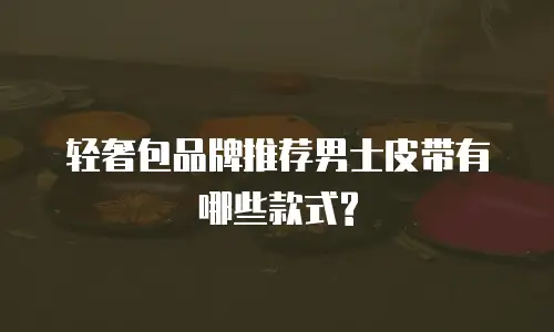 轻奢包品牌推荐男士皮带有哪些款式?