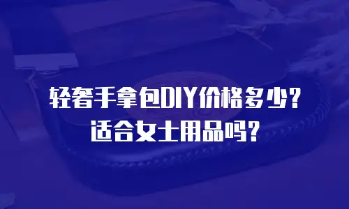 轻奢手拿包DIY价格多少？适合女士用品吗？