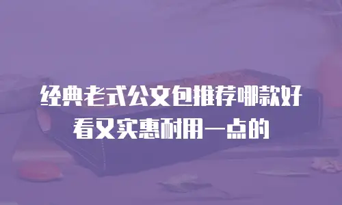 经典老式公文包推荐哪款好看又实惠耐用一点的