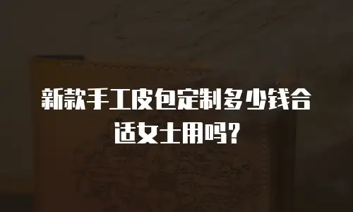 新款手工皮包定制多少钱合适女士用吗？