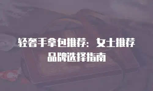 轻奢手拿包推荐：女士推荐品牌选择指南