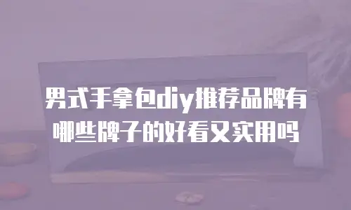 男式手拿包diy推荐品牌有哪些牌子的好看又实用吗