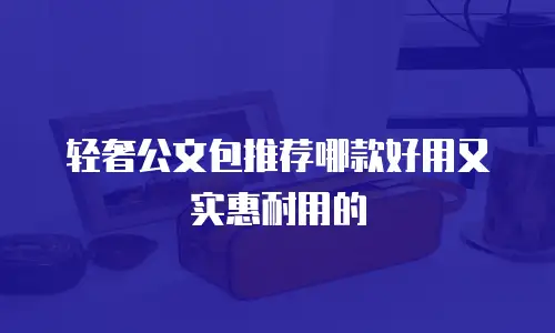 轻奢公文包推荐哪款好用又实惠耐用的