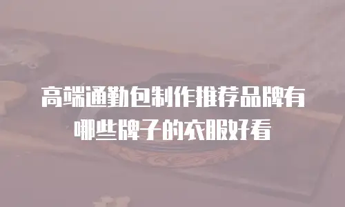 高端通勤包制作推荐品牌有哪些牌子的衣服好看