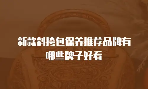 新款斜挎包保养推荐品牌有哪些牌子好看