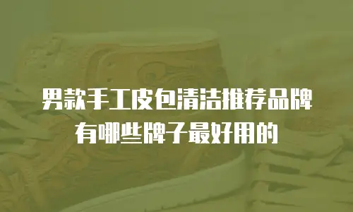 男款手工皮包清洁推荐品牌有哪些牌子最好用的