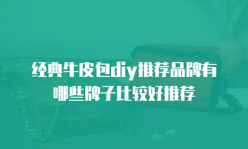 经典牛皮包diy推荐品牌有哪些牌子比较好推荐