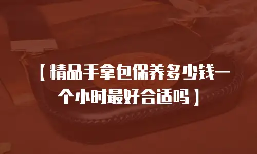 【精品手拿包保养多少钱一个小时最好合适吗】