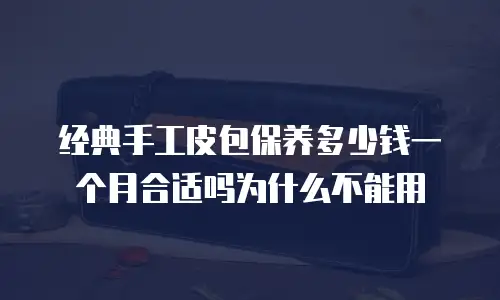 经典手工皮包保养多少钱一个月合适吗为什么不能用