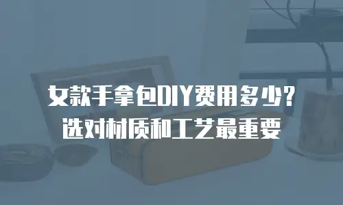 女款手拿包DIY费用多少？选对材质和工艺最重要