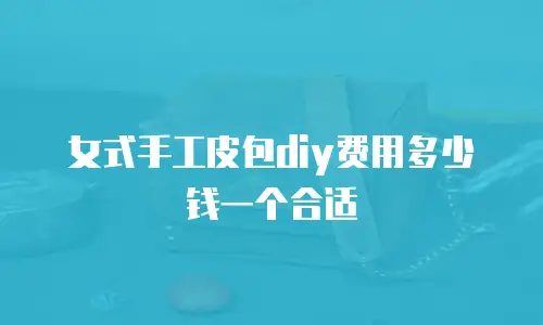 女式手工皮包diy费用多少钱一个合适