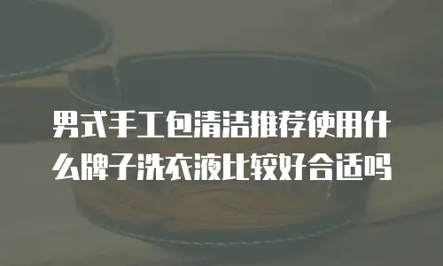 男式手工包清洁推荐使用什么牌子洗衣液比较好合适吗