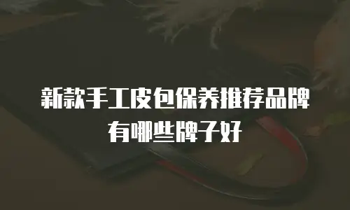 新款手工皮包保养推荐品牌有哪些牌子好