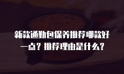 新款通勤包保养推荐哪款好一点？推荐理由是什么？