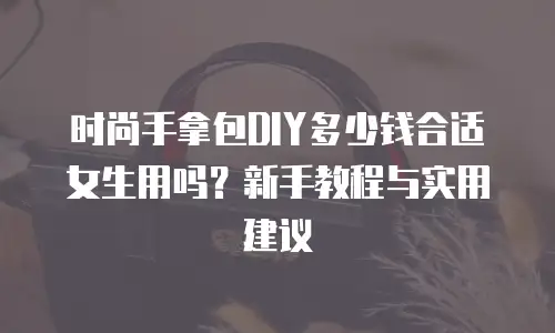 时尚手拿包DIY多少钱合适女生用吗？新手教程与实用建议