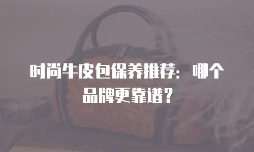 时尚牛皮包保养推荐：哪个品牌更靠谱？