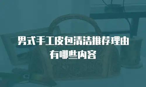 男式手工皮包清洁推荐理由有哪些内容