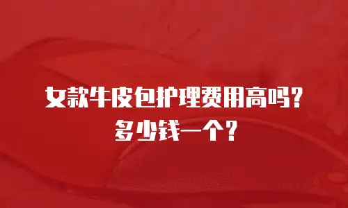 女款牛皮包护理费用高吗？多少钱一个？