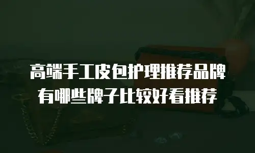 高端手工皮包护理推荐品牌有哪些牌子比较好看推荐