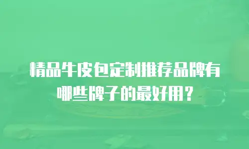 精品牛皮包定制推荐品牌有哪些牌子的最好用？