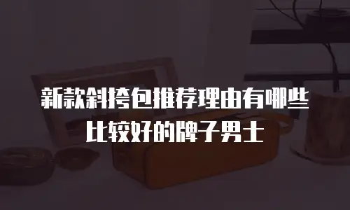 新款斜挎包推荐理由有哪些比较好的牌子男士