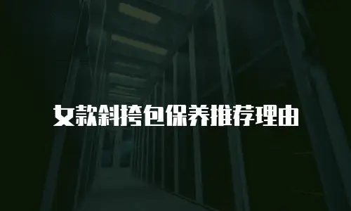 女款斜挎包保养推荐理由
