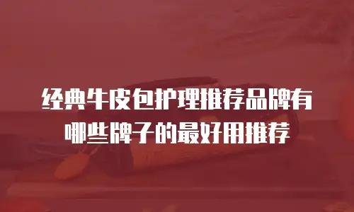 经典牛皮包护理推荐品牌有哪些牌子的最好用推荐
