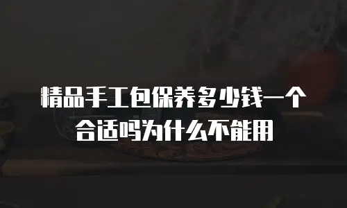 精品手工包保养多少钱一个合适吗为什么不能用