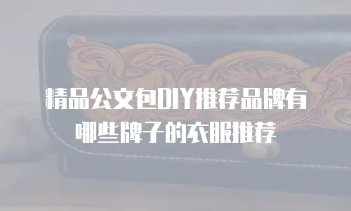 精品公文包DIY推荐品牌有哪些牌子的衣服推荐