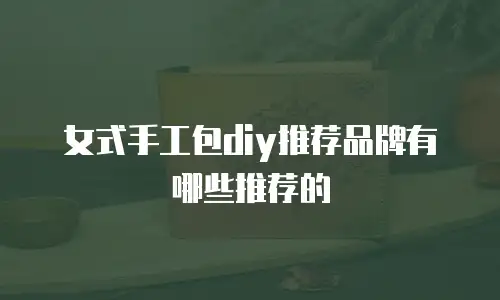 女式手工包diy推荐品牌有哪些推荐的