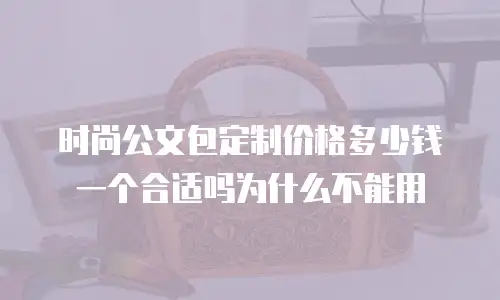 时尚公文包定制价格多少钱一个合适吗为什么不能用