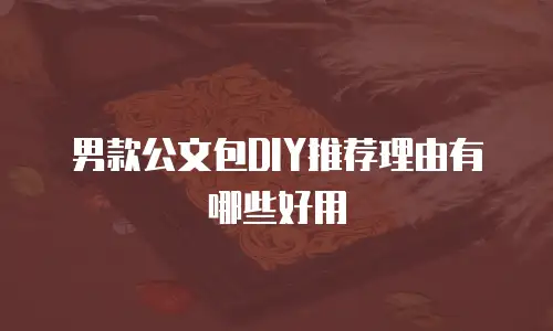 男款公文包DIY推荐理由有哪些好用