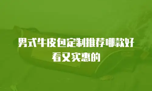 男式牛皮包定制推荐哪款好看又实惠的