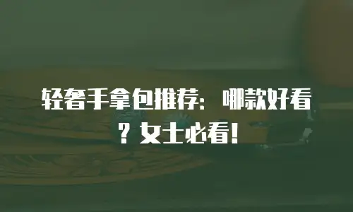 轻奢手拿包推荐：哪款好看？女士必看！
