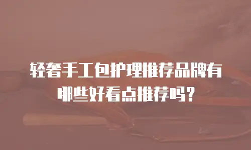 轻奢手工包护理推荐品牌有哪些好看点推荐吗？