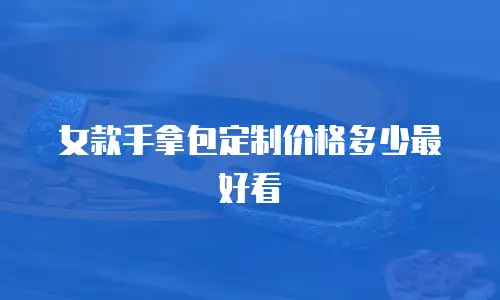 女款手拿包定制价格多少最好看